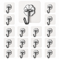 Flower Wall Hook – Strong Adhesive, No-Drill, Holds up to 5kg
